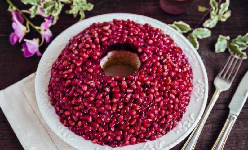 Pomegranate salad recipe with photo