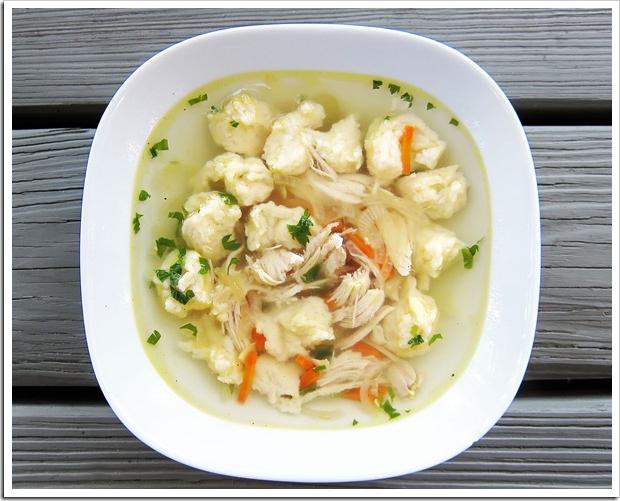 How to cook soup with dumplings