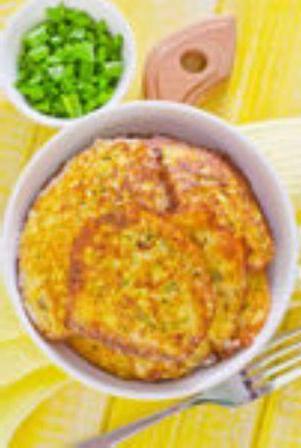 Zucchini pancakes recipe