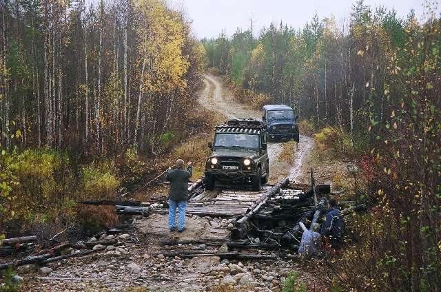 By car in Karelia