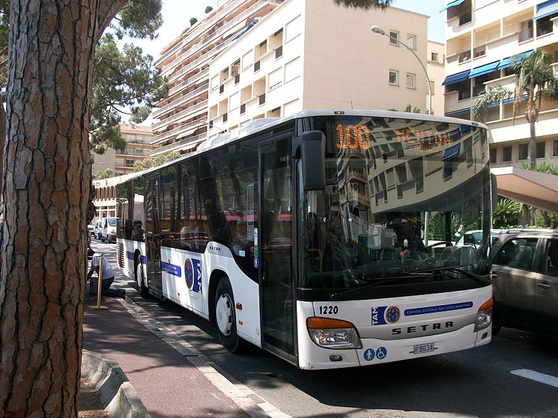 Bus from Nice to Monaco