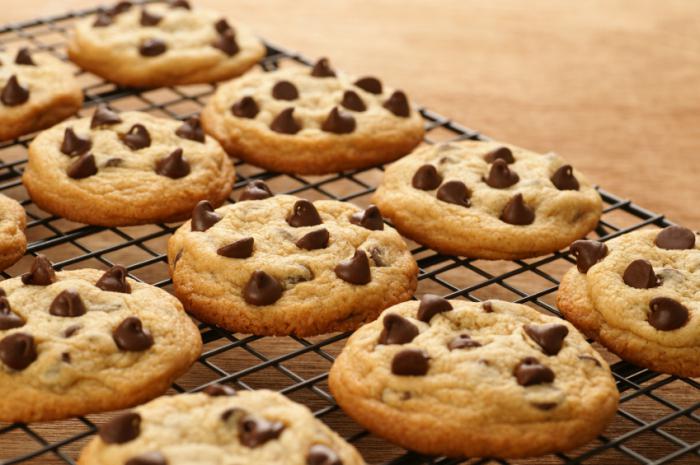 Рецепт печенья в духовке с шоколадом рецепт с фото