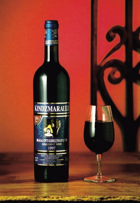 Kindzmarauli wines