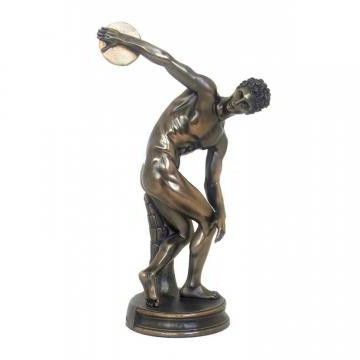 Discus throw statue