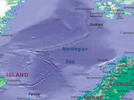 Где находится море норвежское