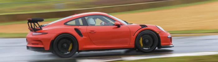 Porsche 911 GT3 RS техничсекие характеристики