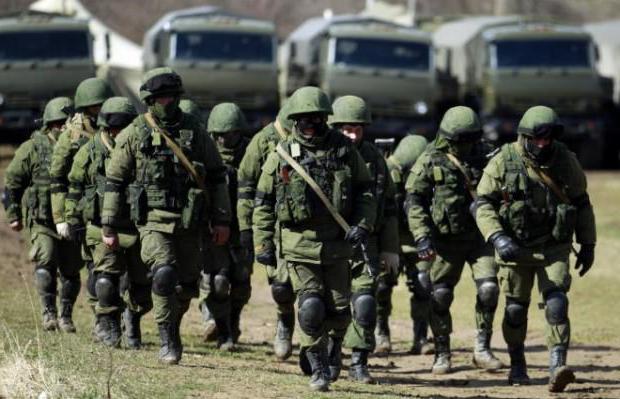 современный состав вооруженных сил российской федерации