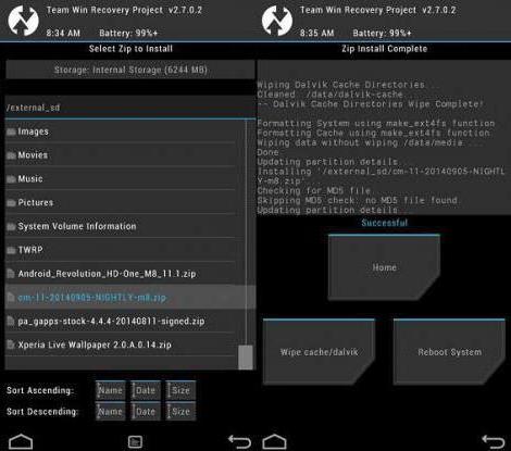 twrp recovery как установить