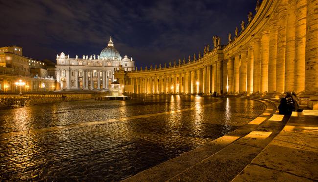 capital of the Vatican, area