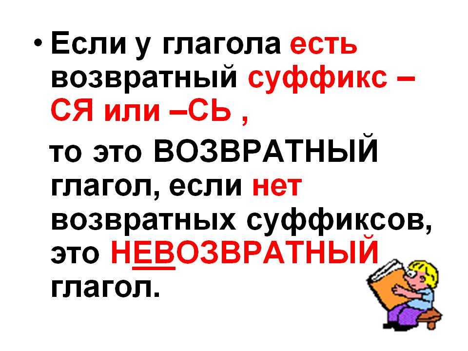 Что значит невозвратное. Как определить возвратный глагол. Возвратные и невозвратные глаголы. Как определить возвратный или невозвратный глагол. Как различать возвратные и невозвратные глаголы.