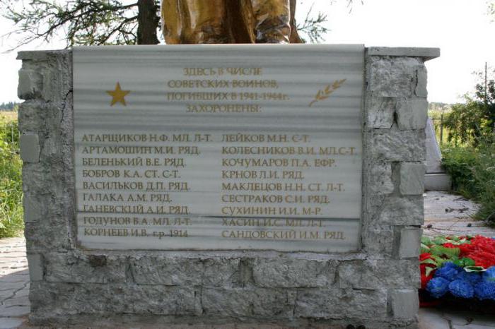 списки захороненных в братских могилах ленинградская область