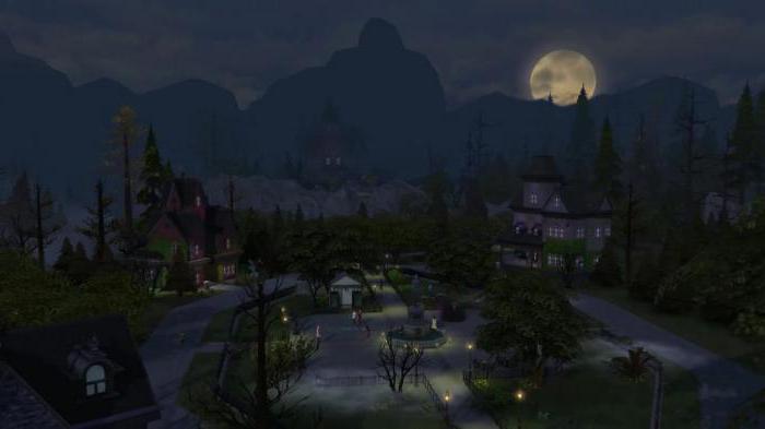 sims 4 vampire house