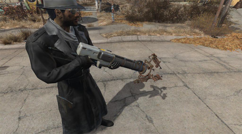 How to add legendary weapon properties in Fallout 4?