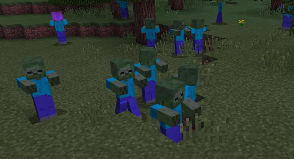 Minecraft: weapon mods with the zombie apocalypse