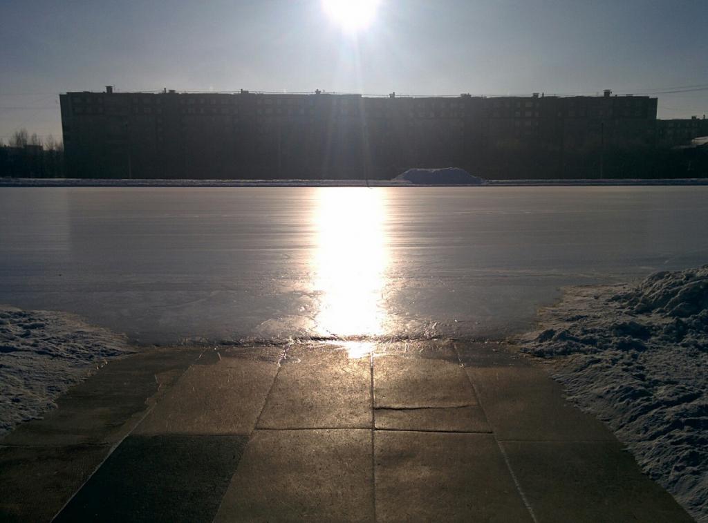 skating rink ski base Chelyabinsk