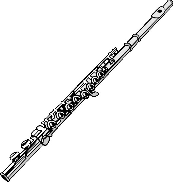 как нарисовать флейту