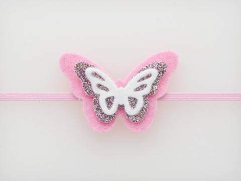 DIY felt butterfly pattern