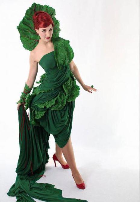 costume of cabbage for matinee