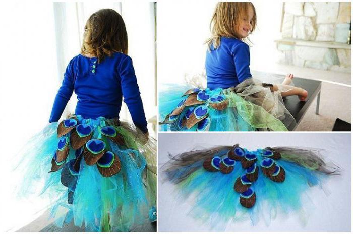 do-it-yourself peacock costume