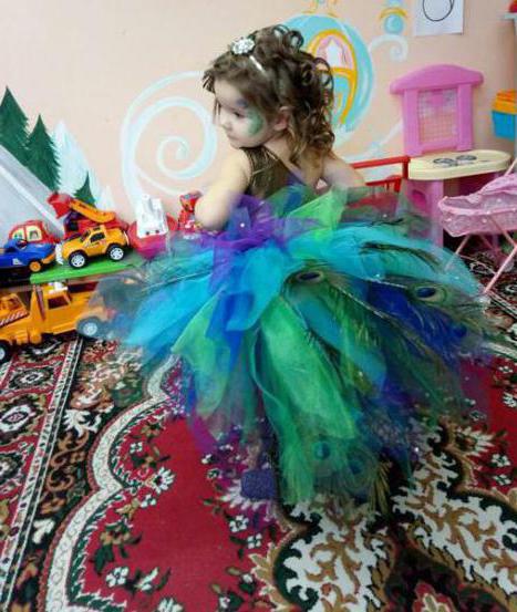 peacock costume for girls