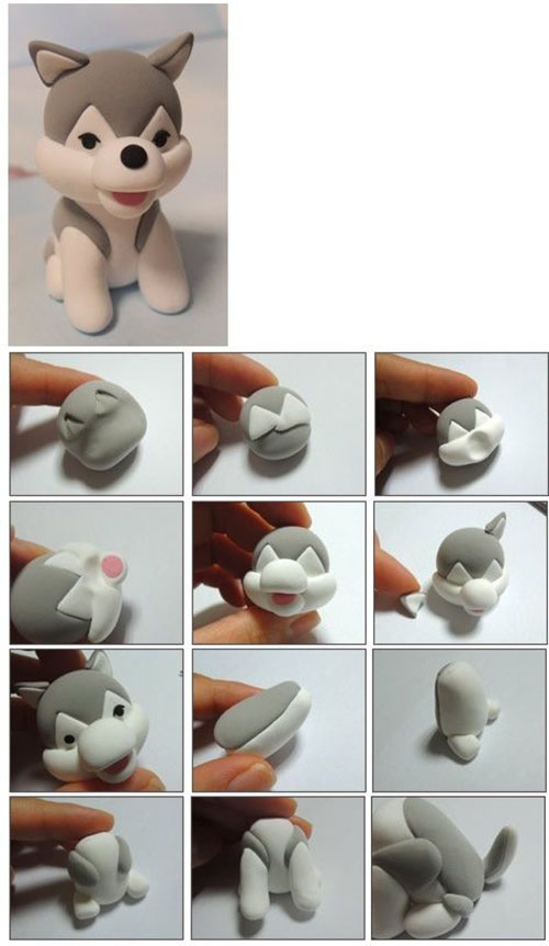 DIY plasticine crafts