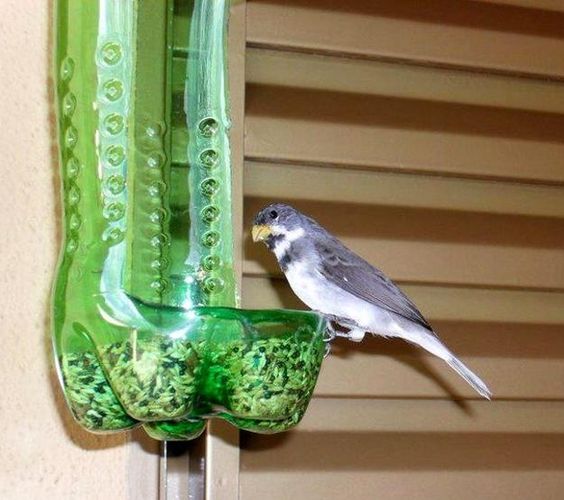 кормушка для птиц своими руками пластиковая бутылка