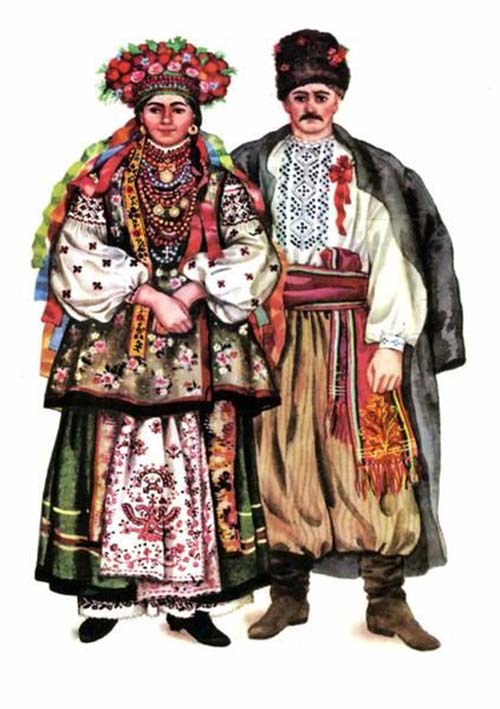 украинский народный костюм женский фото