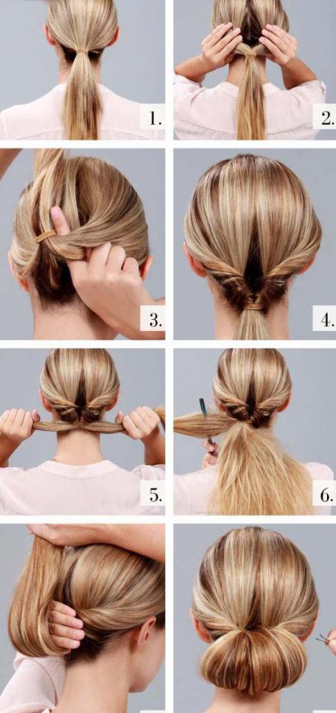 office hairstyle