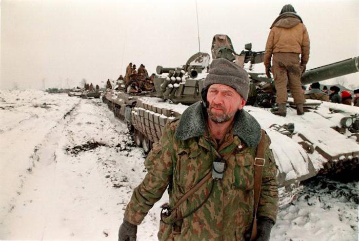 чеченская война 1994 1996
