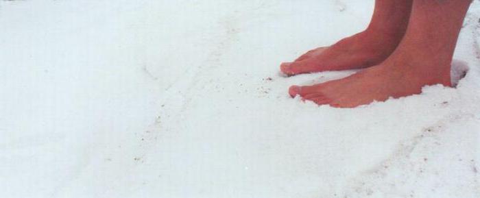 сонник босиком по снегу