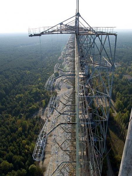 Belarusian exclusion zone of the Chernobyl nuclear power plant