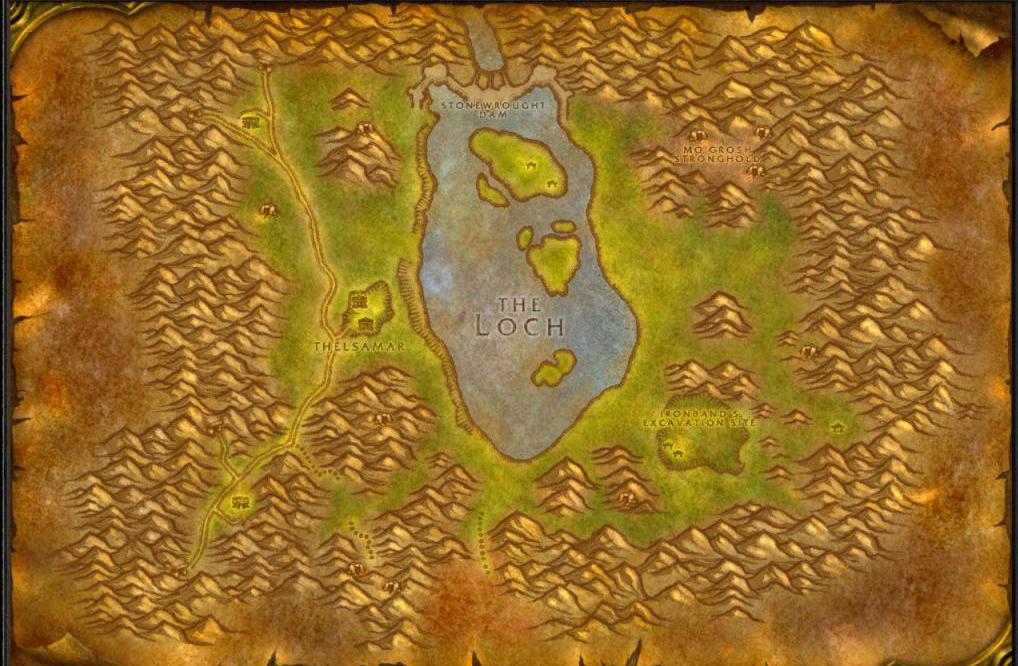Карта Лок Модана
