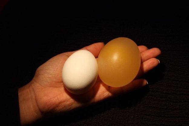 как сделать резиновое яйцо своими руками
