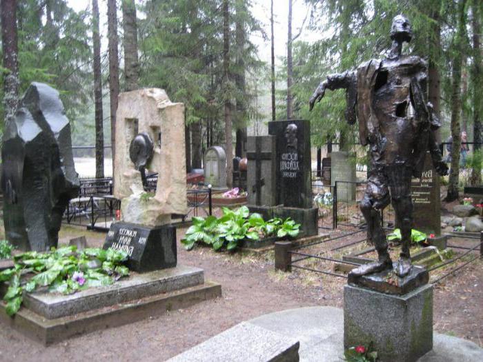 Комаровское кладбище спб