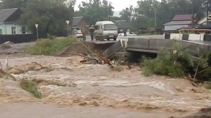 Primorsky Territory Ussuriysk flood