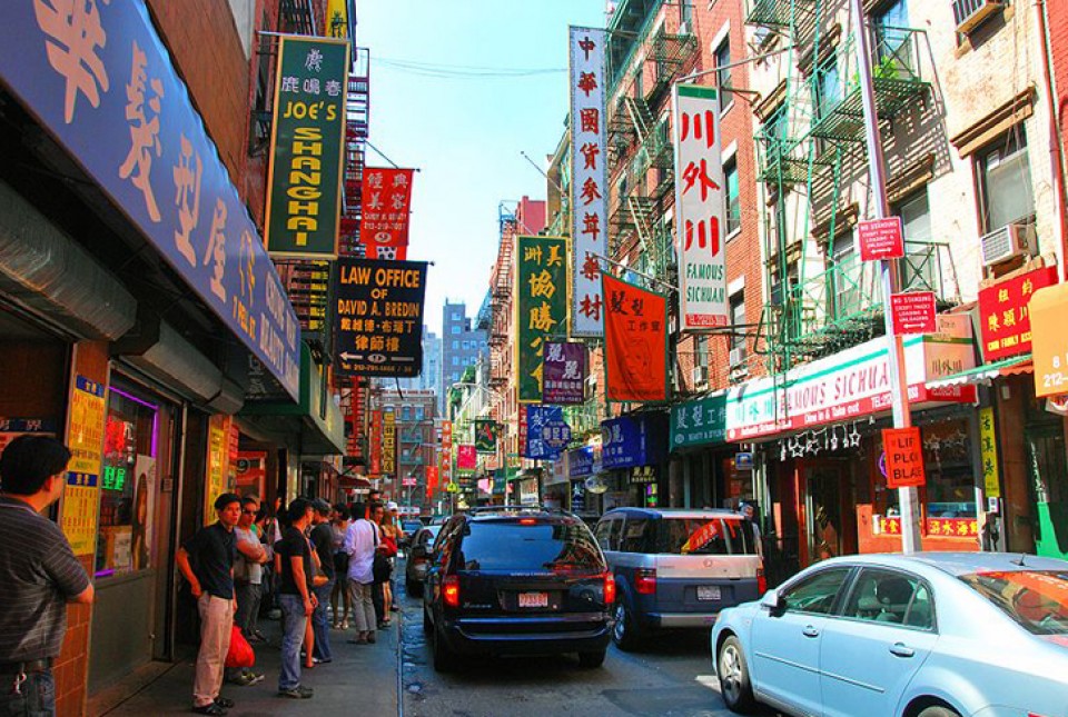 Chinatown in New York