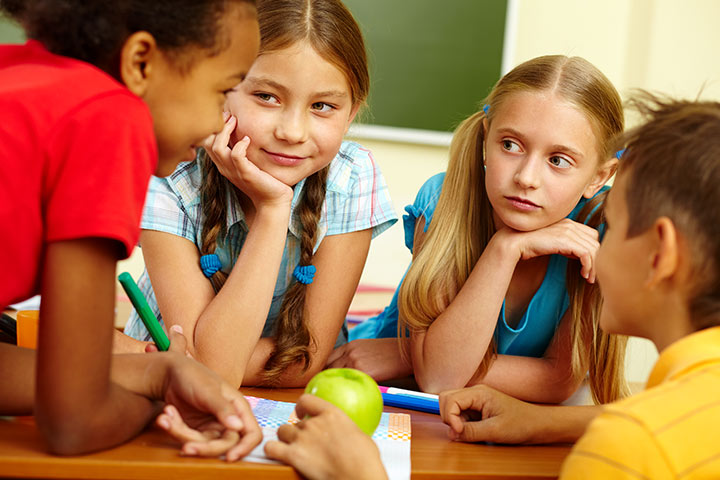 Dialogue speech of children