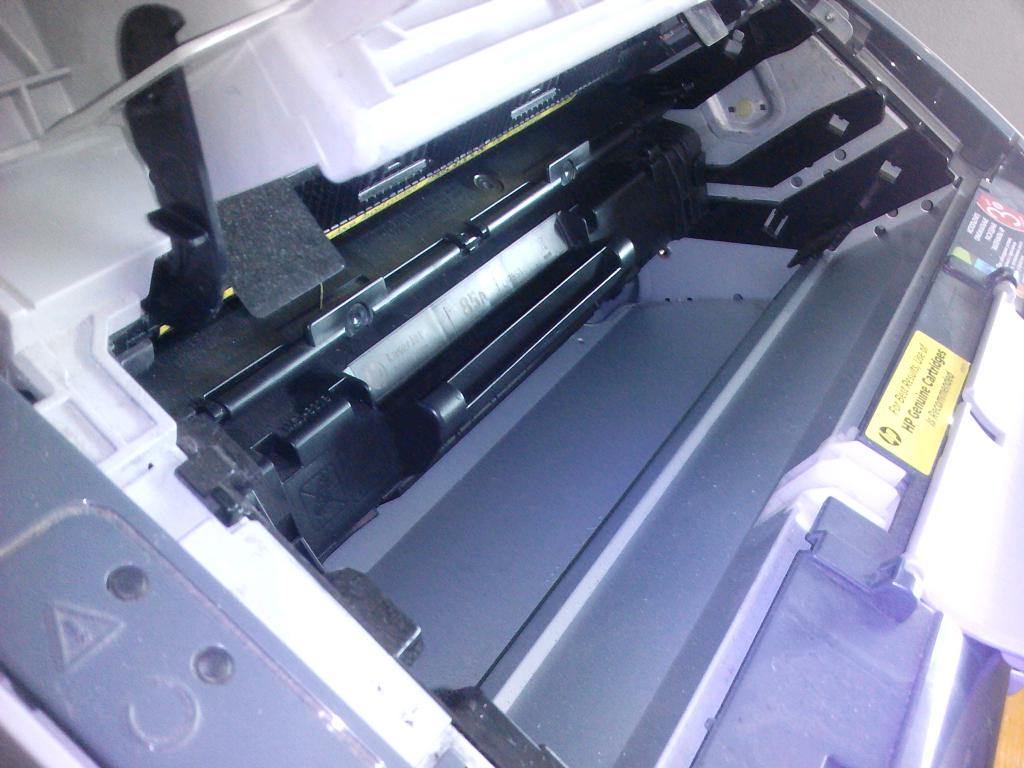 Место установки в принтере