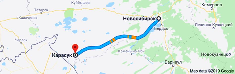 Сколько км от куйбышева. Карасук Новосибирск карта. Автодорога Новосибирск Карасук. Новосибирск Карасук расстояние. Карасук от Новосибирска карта.