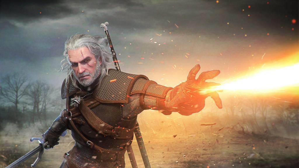 geralt of rivia age in the game