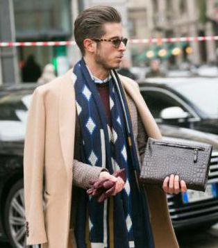 how to wear a men's scarf with a jacket