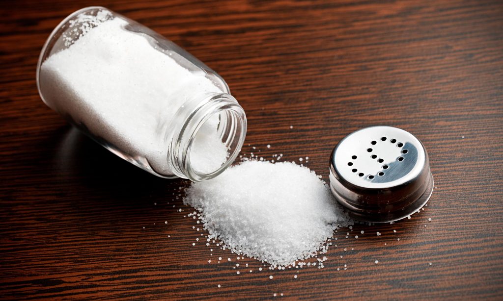 поваренная соль и сахар