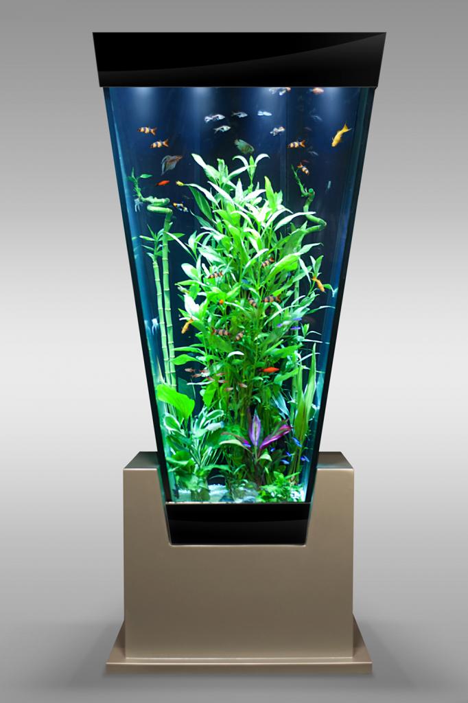 Vertical aquarium