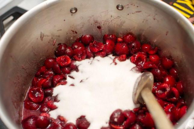 seedless cherry jam with gelatin