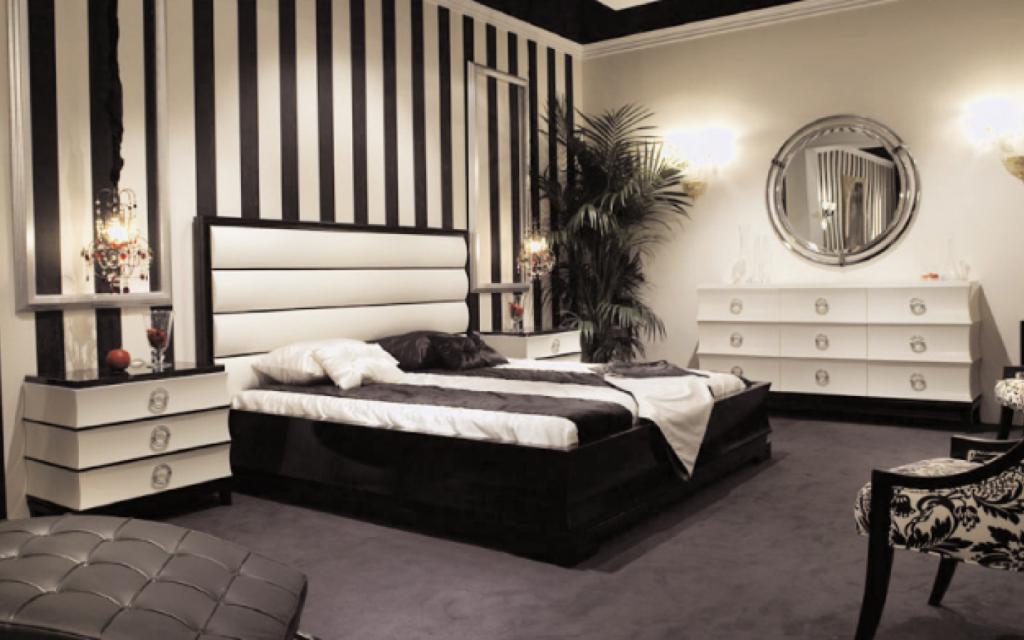 Дизайн спальни в стиле арт деко