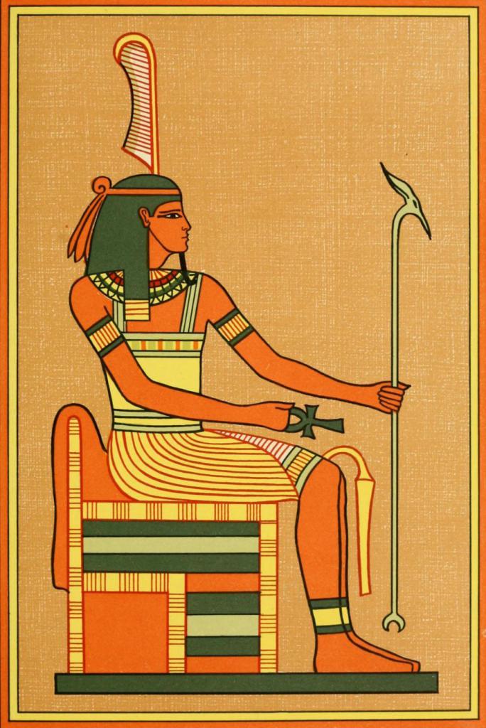 Бог Шу в египетской мифологии