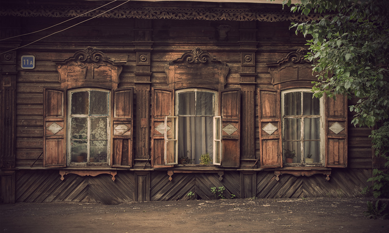 Реставрация старых срубов деревянных домов