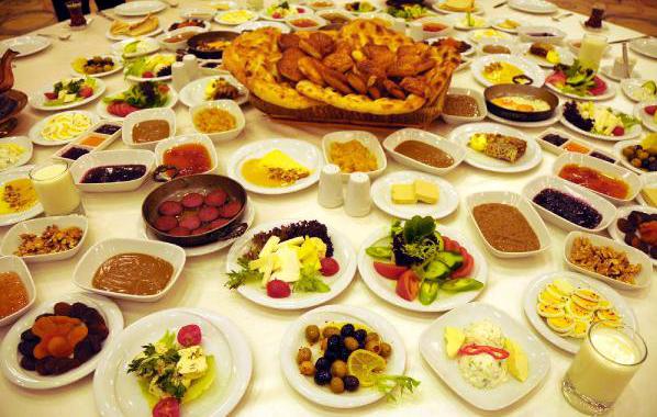 Турецкий завтрак: рецепты