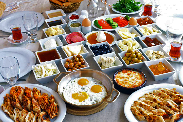 Виды турецких завтраков
