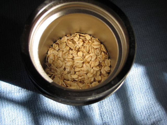 how to make oats in a thermos
